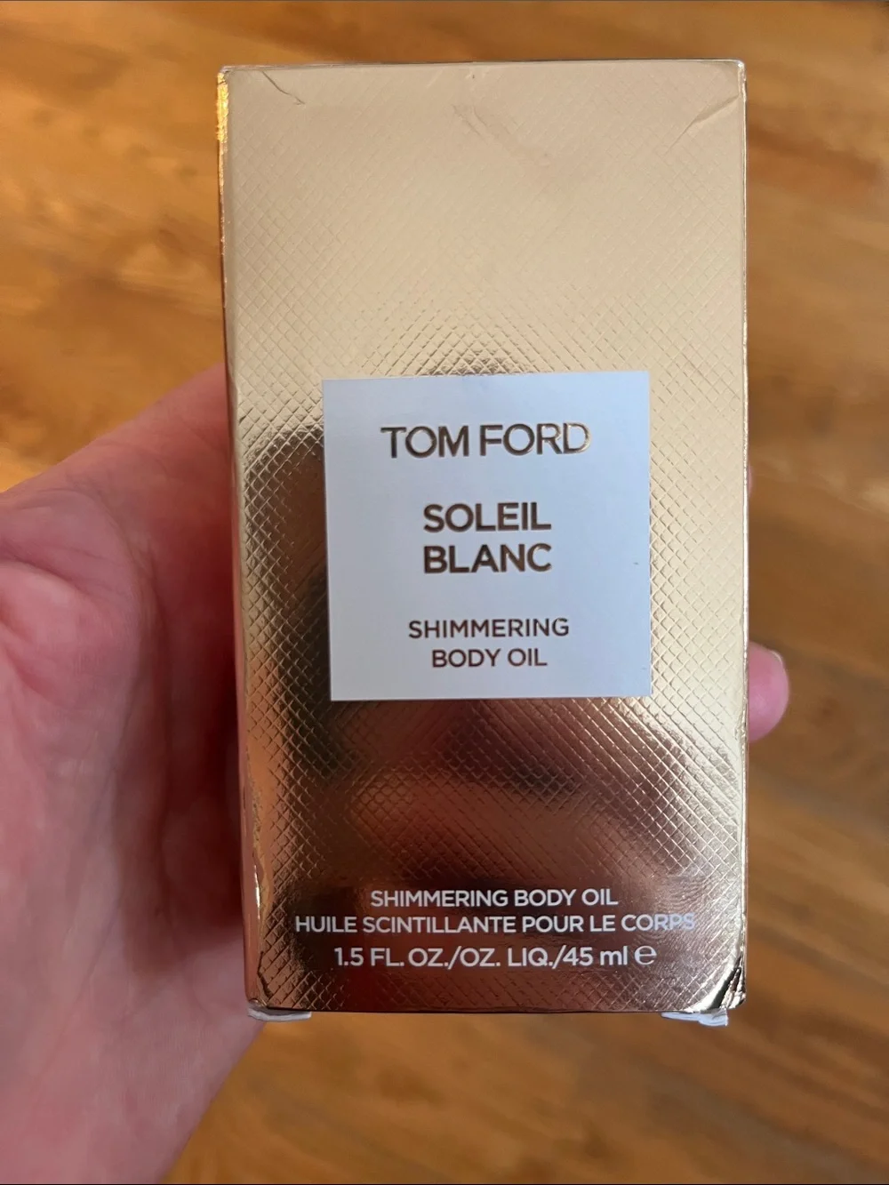 Tom Ford Gold Shimmering Body Oil